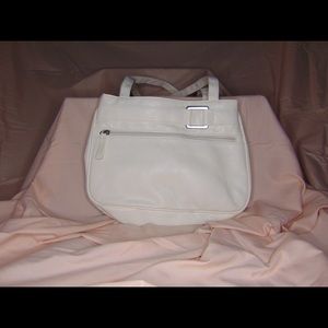 White shoulder bag. Good condition